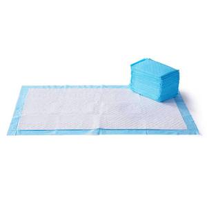 lot 2999 image: Amazon Basics Absorbent Dog and Puppy Pee Pads with 5-Layer Leak-Proof Design and Quick-Dry Surface for Potty Training, Heavy Duty Absorbency, Giant, 27.5 x 44 Inch - Blue & White