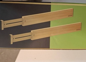 lot 18057 image: BAMBOO DRAWER DIVIDERS