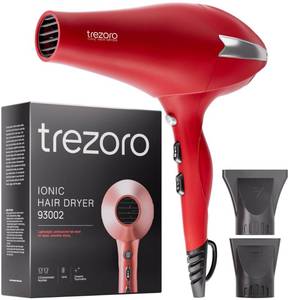 lot 18096 image: Professional Ionic Hair Dryer for Salon - 2200W Powerful Blow Dryer - Lightweight Travel for Normal & Curly Hair Includes Volume Styling Nozzle