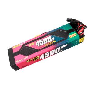 lot 18131 image: Gens ace G-Tech Advanced 4500mAh High Voltage 11.4V 100C 3S Lipo Battery HardCase with XT60 Plug