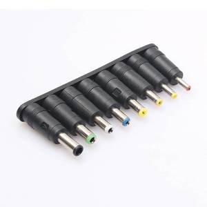 lot 18172 image: Kado DC Adapter 8 Connector Set, Female 5.5x2.1mm to Male 6.3x4.0mm 6.2x3.0mm 5.5x2.5mm 5.5x2.1mm 5.5x1.7mm 4.8x1.7mm 4.0x1.7mm 3.5x1.35mm for Monitor, Webcam, Router, Mini PC, CCTV, Bluetooth Speaker