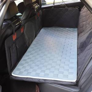 lot 18191 image: Manificent Non-Slip Pet Bed Mat for Truck Back Seat Extender, Hair Resistant Dog Blanket for Hard Bottom Dog Car Seat Cover, Anti Slip Pet Linner Backseat Cover Deep Gray XL - Retail $82.59