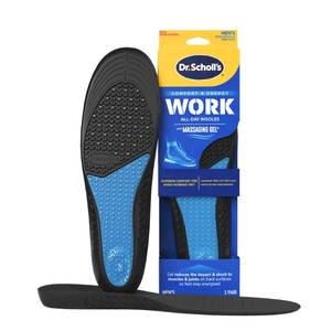 lot 18259 image: Dr. Scholls Work All-Day Superior Comfort Insoles (with) Massaging Gel, Men, 1 Pair, Trim to Fit