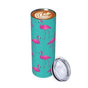 lot 18268 image: Flamingo Gifts for Women 20oz, Flamingo Tumbler Stainless Steel Vacuum Insulated Coffee Mug Water Bottle For Travel Home Office
