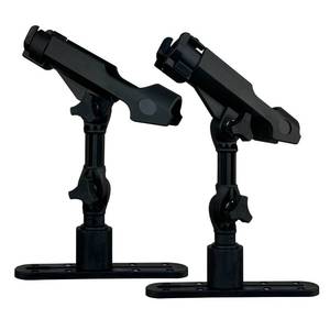 lot 18269 image: Fishing Rod Holder with Track Mount Universal T-Shaped Screw Mounted on Rail for Kayak, Canoe, Fishing Boat (2Pack Extender Rod Holder with Rail)
