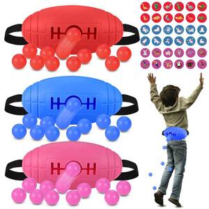lot 18271 image: Tigvio Minute to Win It Games - Shaking Swing Balls Game Set for Kids & Adults, IndoorOutdoor Birthday, Carnival, Christmas Toy with 36 Balls, Ages 4-12, Fun Family Yard Game