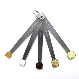 lot 18296 image: BERYLER Mini Square Bowl Measuring Spoons Set, Small Stainless Steel Teaspoon for Cooking and Baking, Suitable for Small Amount of Dry or Liquid Ingredients and Spices (13, 14, 316, 18, 116 tsp)