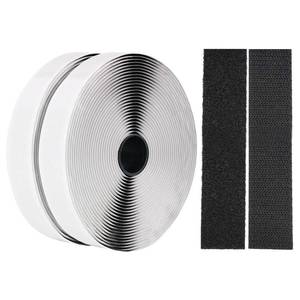 lot 18431 image: 1 in x 26 Ft Hook and Loop Tape Strips with Adhesive Heavy Duty Double Sided Sticky Back Fastener Roll, Nylon Fabric Fastener Mounting Loop Tapes for Home, Office, Sewing, Crafting Organization