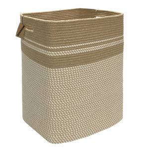 lot 18442 image: DAVIHOMI XXXL Laundry Hamper, Laundry Basket, Collapsible Cotton Rope Basket, Tall Woven Storage Basket for Blankets,Clothes, Living Room-16x13x22inch - Light Brown