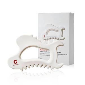 lot 18446 image: MEDITHERAPY SOKSAL GUASHA,Ceramic Gua Sha,Body Massage Tool, Korean Body Guasha, Guasha Board, Face Lift, Muscle Relief Massage Board (Body Massager)