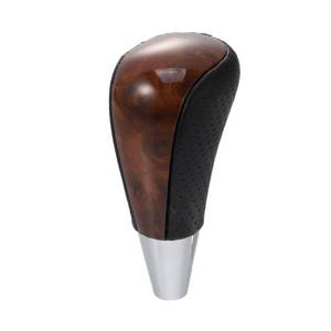 lot 80645 image: X AUTOHAUX Car Automatic Gear Stick Shift Knob for Toyota RAV4 Corolla Avalon Yaris 4Runner Sienna Camry Tacoma for Lexus ES GS SC RX LS Black Brown Wood Grain