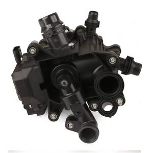 lot 80676 image: MITZONE Engine Coolant Thermostat Housing Heat Manage Module compatible with 2017-2021 BMW X3 X4 230i 330e 330i 430i 530e 530i 740e xDrive B46 B48 2.0L Replace 11537644811 - Retail $106.59