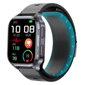 lot 80690 image: Yowow BIT Blood Pressure Smart Watch (Answerdial Call), 2.01 Enlager HD Screen,One -Click SOS, Heart RateBlood OxygenSleep Monitor, Multiple Movement Activity Tracker - Retail $159.23