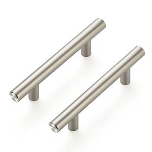 lot 80716 image: Ravinte 30 Pack 5 Cabinet Pulls Brushed Nickel Stainless Steel Kitchen Drawer Pulls Cabinet Handles 3 Hole Center