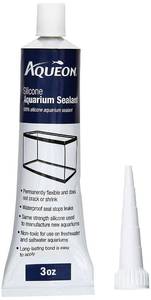 lot 80755 image: Aqueon Silicone Sealant Clear 3 Ounces