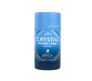 lot 80783 image: Crystal Magnesium Solid Stick Natural Deodorant, Non-Irritating Aluminum Free Deodorant for Men or Women, Safely and Effectively Fights Odor, Baking Soda Free, Sea Salt  Sage, 2.5 oz