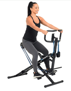 lot 30330 image: Exerpeutic Exercise Machine - Squat Leverage Rowing Foldable Fitness Equipment