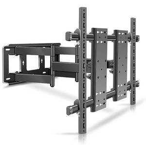 lot 8019 image: HILLPORT 98 100 TV Wall Mount 86 90 105 110 120 inch Full Motion Bracket Large Screen Heavy Duty Led Adjustable Articulating Stand Max vesa 1000x600mm Load 287 Lbs DY1000