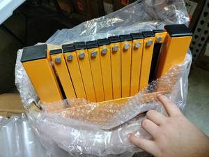 lot 8041 image: GREENER Lumber Storage Rack Folding Wood Storage Racks Wall-Mounted Metal Racks for Storage with 3-Level Heavy Duty Garage Wood Organizer for Woodworking Shop Indoor & Outdoor Use, 4 pairs,Yellow