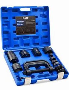 lot 8006 image: Orion Motor Tech Ball Joint Press Kit, 21-Piece Master Ball Joint Removal Tool with C-Frame, Heavy-Duty Brake Anchor Pin U Joint Ball Joint Press Tool for 2WD and 4WD Cars