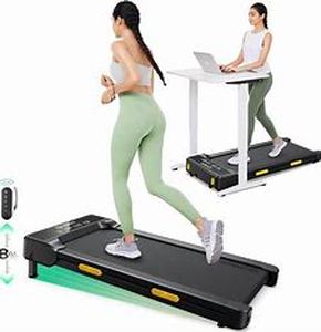 lot 8039 image: Versatile Walking Pad Treadmill with Incline - Dual-Sided Under Desk Treadmill with Foot Massage,2 in 1 Walking Pad for HomeOffice, Portable Compact Treadmills with 330LBS Weight Capacity