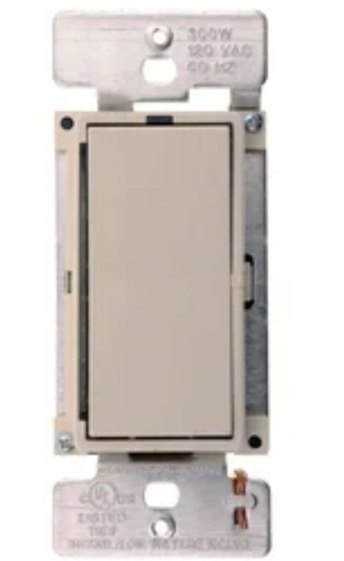 lot 9112891 image: PCS WS-277V-IV Relay Dimmer Ivory 277V 60Hz