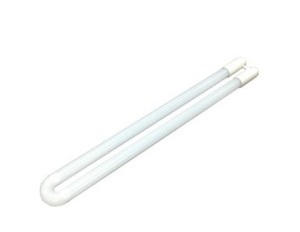lot 9112354 image: (box of 24) ESPEN TECHNOLOGY T8 LED U 1.63IN 14 Watt 4000K Hybrid LB31T8U84013P-AB