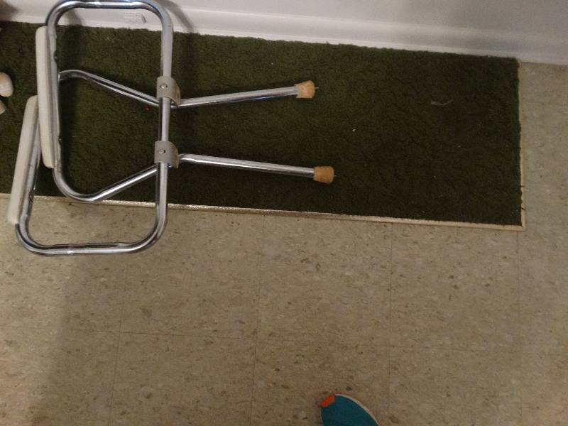 lot 5322 image: Safety rails for toilet.