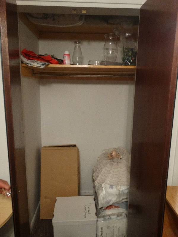 lot 5350 image: Contents of closet.