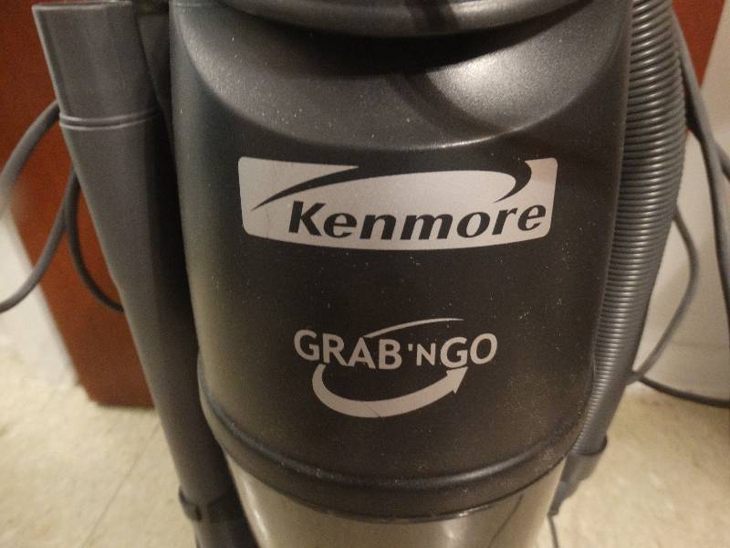 kenmore grab and go vacuum