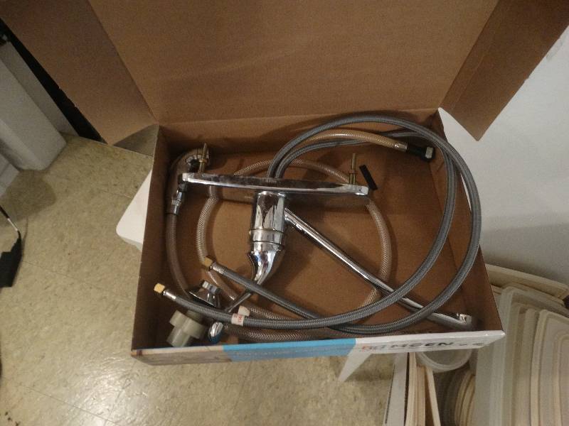 lot 5445 image: Kitchen faucet.