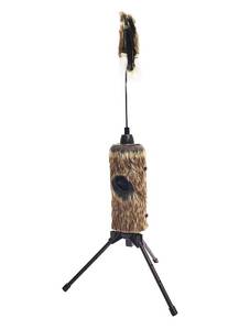 lot 40853 image: MOJO Outdoors Fuzzy Critter Decoy for Predator Hunting, Great for Coyote and Bobcat Hunting and as a Varmint Decoy, Tail Decoy, Rabbit Decoy