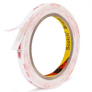 lot 40886 image: Double Sided Tape 0.39in X 9.85ftHeavy Duty Removable Mounting Tape, Picture Hanging Adhesive Strips
