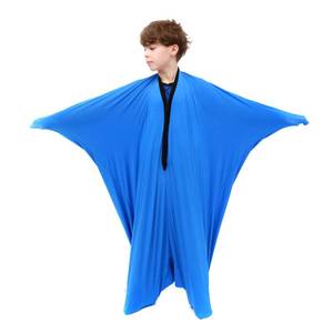 lot 40908 image: SANHO Dynamic Movement Sensory Sock Body Sock,Medium,6-9 years old, 47HX27W, Good for Height41-51,Updated Version,Blue