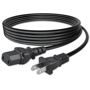 lot 40945 image: Aprelco 6.6ft2m UL Listed 2-Prong AC Power Cord Cable Lead Replacement for Denon AVR-2307CI AVR-2308CI Stereo Receiver 2-Slot Non-Polarized 10A 125V 18AWG