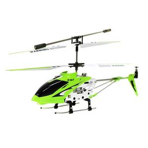 lot 40957 image: Syma S107 3 Channel RC Helicopter with Gyro, Green