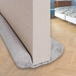 lot 40978 image: VISEMAN 36 Inch Under Door Stopper-Door Noise Blocker, Double Sided Door Stopper, Machine-Washable