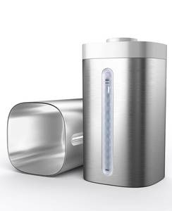 lot 41010 image: Stainless Steel Humidifier, Easy to Clean Humidifier, Dishwasher Safe Humidifiers, Cool Mist Humidifiers for Bedroom - Retail $87.56