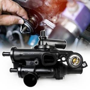 lot 41027 image: Aumzong Thermostat Housing Assembly Fit for Chrysler Sebring200 Dodge AvengerCaliberJourney Jeep CompassPatriot 2007-2018#Replaces 68003582AB 902-319 Engine Coolant Thermostat Housing