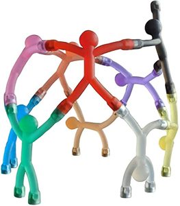 lot 41067 image: MagMen Magnetic Travel Toys Stretchy, Fun, and Educational Fidget Toys for Kids and Adults Ages 3 and up 10 Opaque