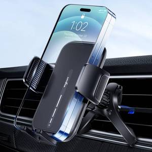 lot 41069 image: Vent Phone Mount for Car, Hands Free Air Vent Clip Cellphone Holder with Deep Wide Clamp, Universal Automobile Cradle Fit for Mercedes Benz, Toyota RAV4, Thick Case iPhone Wallet Card Holder