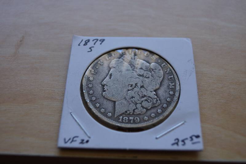 lot 379 image: 1879-S Morgan Silver Dollar