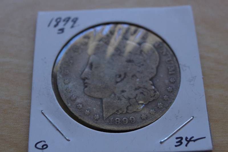 lot 376 image: 1899 Morgan Silver Dollar