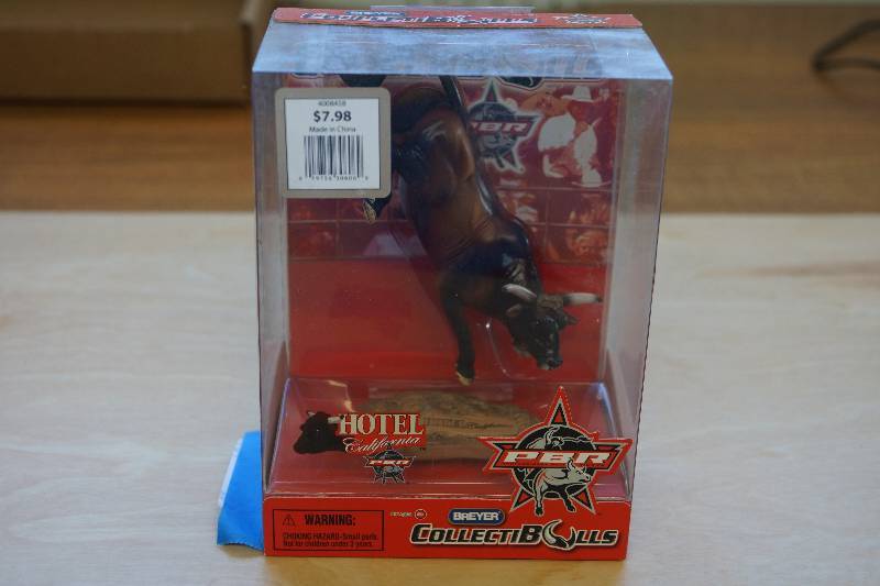 lot 407 image: PBR BREYER BULLS COLLECTIBULLS- Hotel California