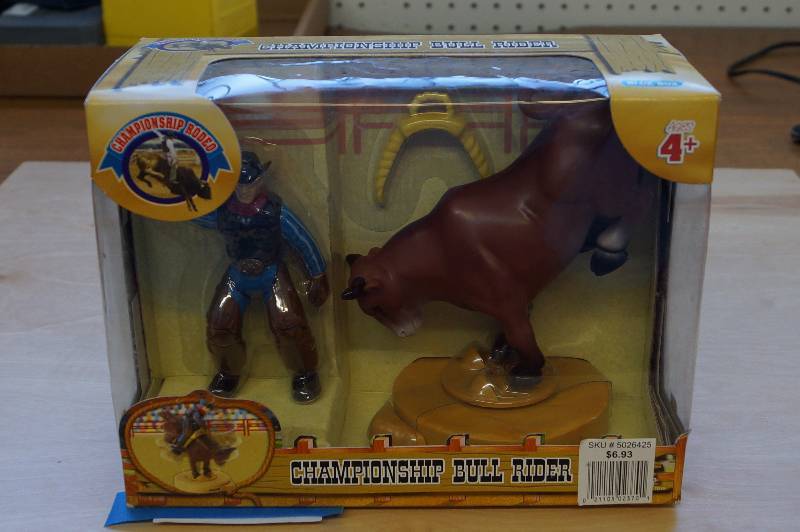 lot 410 image: Championship Bullrider Toy- NIB