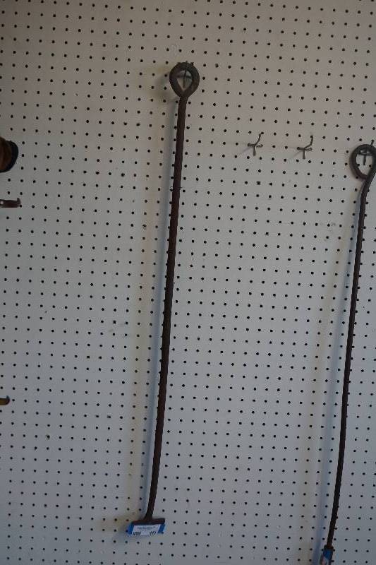 lot 445 image: Branding Iron Vintage- Mark Your Cows or Use As Decor