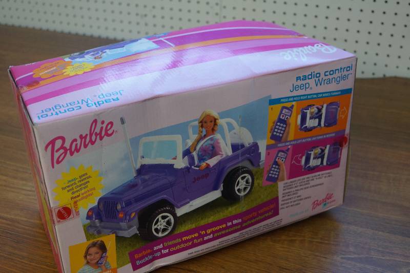 2001 Barbie- Radio Controlled Jeep Wrangler- NIB- Purple Jeep | Art - Coins  - Diecast - Collectibles - Sports Collectibles and More | Equip-Bid