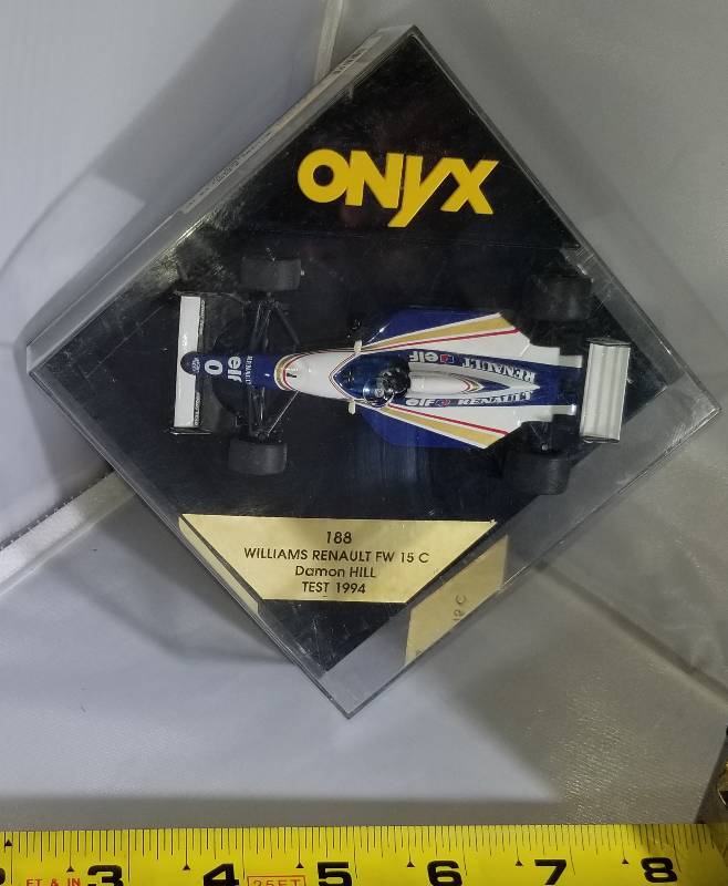lot 277 image: Boxed Onyx Diecast Indy Car- Williams Renault