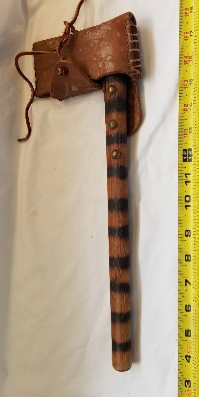 lot 337 image: Native American Tomahawk- Real or 