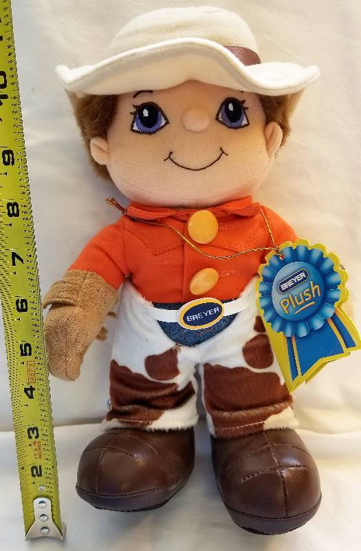 lot 363 image: Breyer Brand Plush Rodeo Cowboy Doll